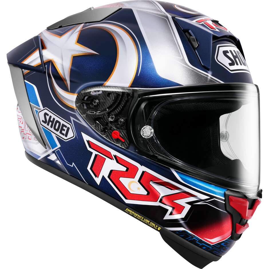 Shoei X-SPR PRO TOPRAK TC2 Full Face Motorcycle Helmet