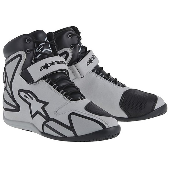Shoes Alpinestars Motorcycle Technical FASTBACK New WP Gray