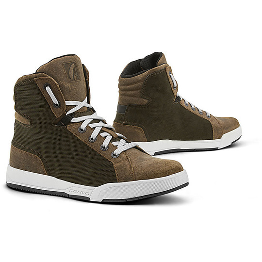 Shoes Sneakers Moto WP Certificate Forma SWIFT J DRY Olive Green Olive