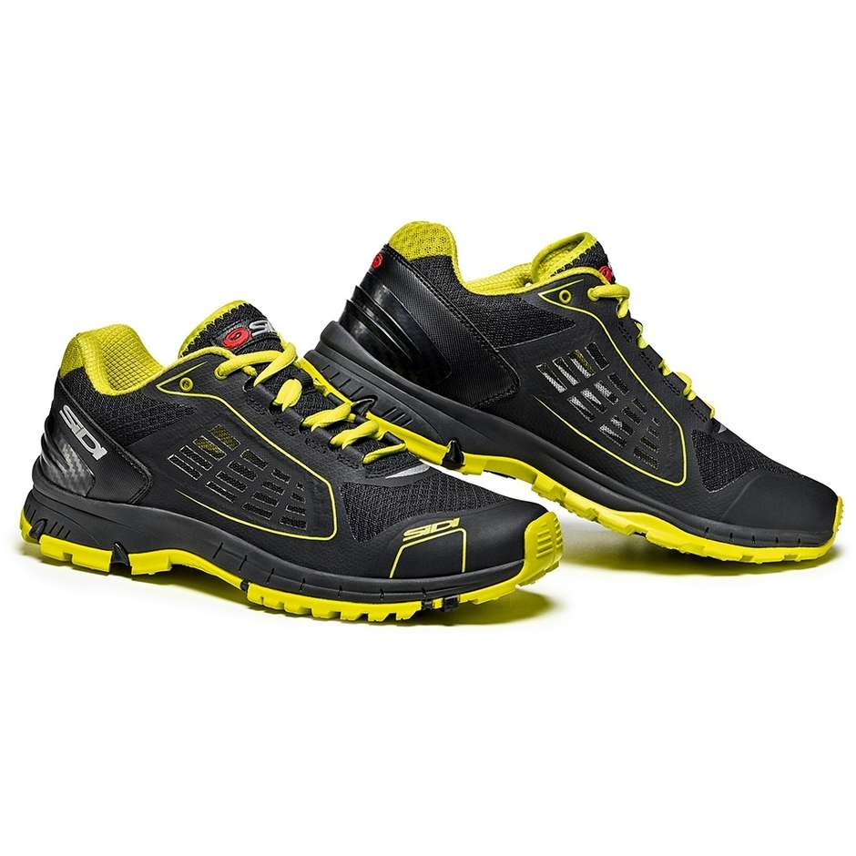 Shoes Sneakers Sidi APPROACH Black Lime