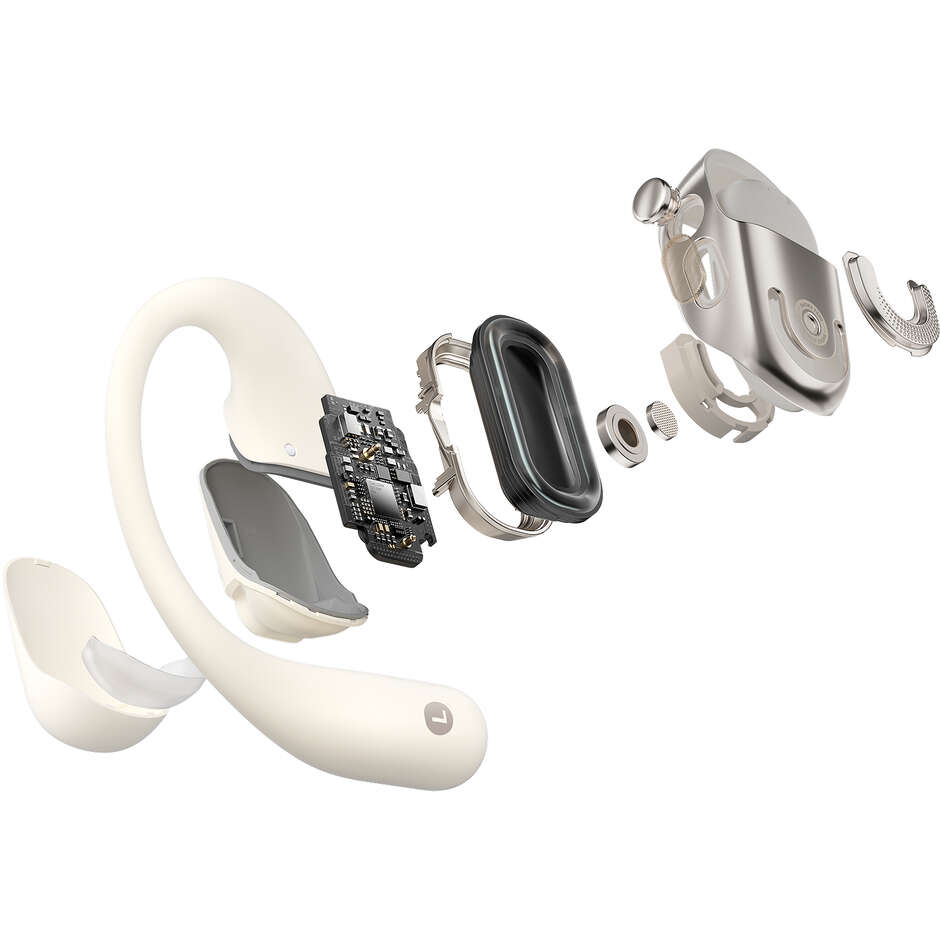 Shokz Openfit 2 Knochenleitungskopfhörer, Beige