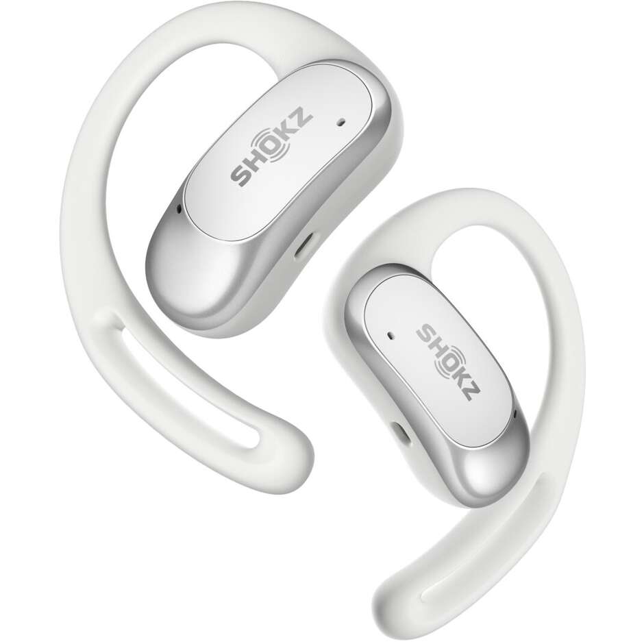 Shokz Openfit Air Knochenleitungskopfhörer Weiß