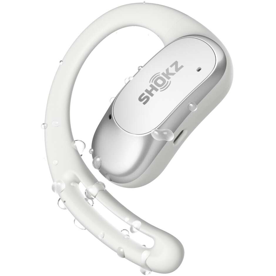Shokz Openfit Air Knochenleitungskopfhörer Weiß