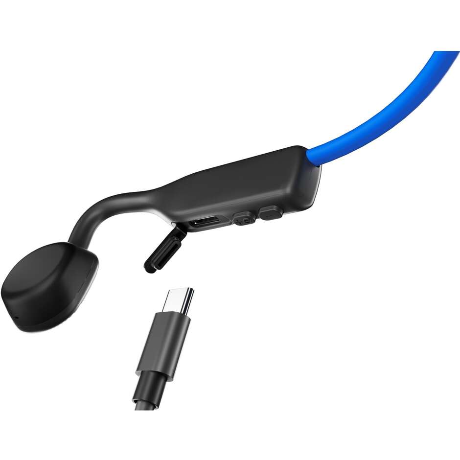 Shokz Openmove Knochenleitungskopfhörer Blau