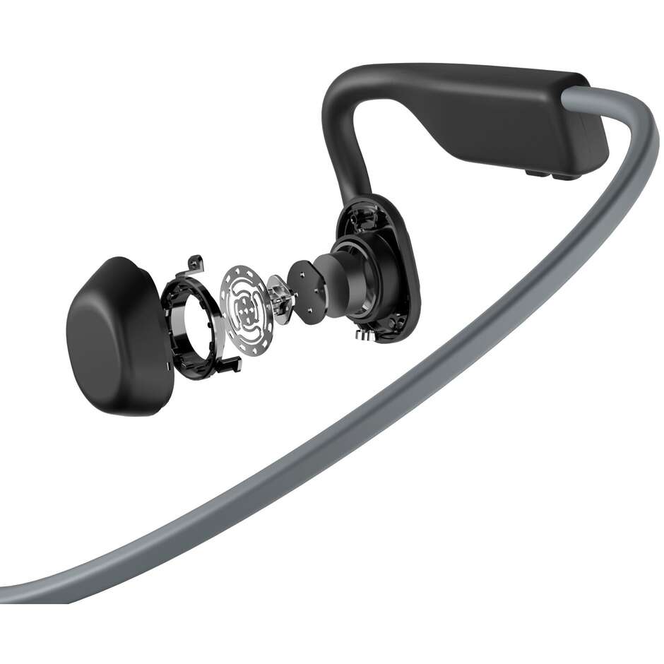 Shokz Openmove Knochenleitungskopfhörer, Grau