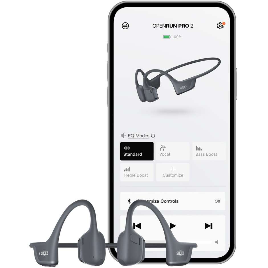 Shokz Openrun Pro 2 Knochenleitungskopfhörer Schwarz
