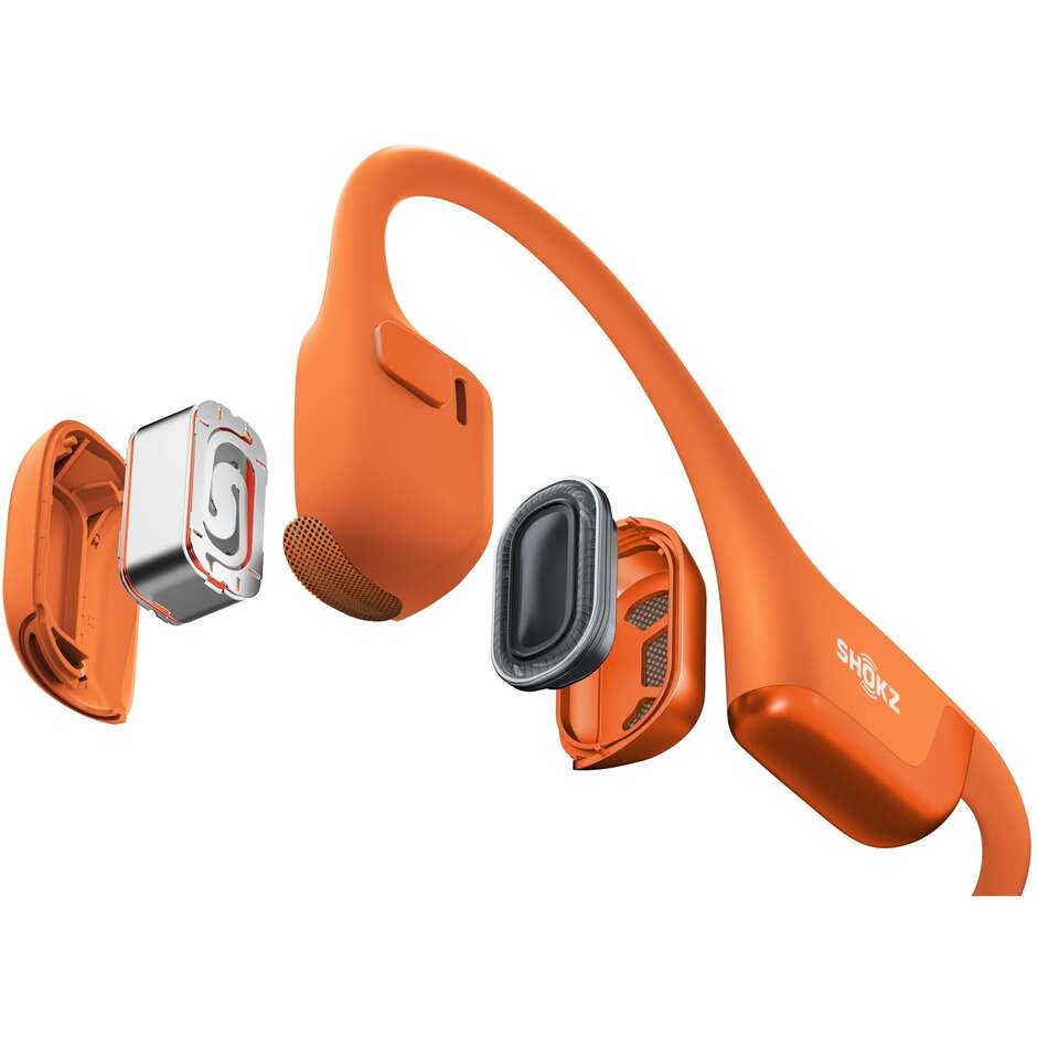 Shokz Openrun Pro 2 Mini-Kopfhörer mit Knochenleitung, Orange