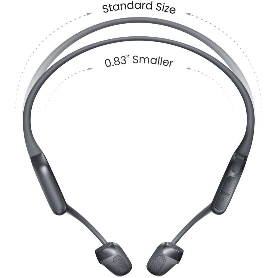 Shokz Openrun Pro 2 Mini-Kopfhörer mit Knochenleitung, Schwarz