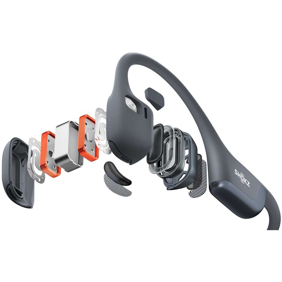 Shokz Openrun Pro 2 Mini-Kopfhörer mit Knochenleitung, Schwarz