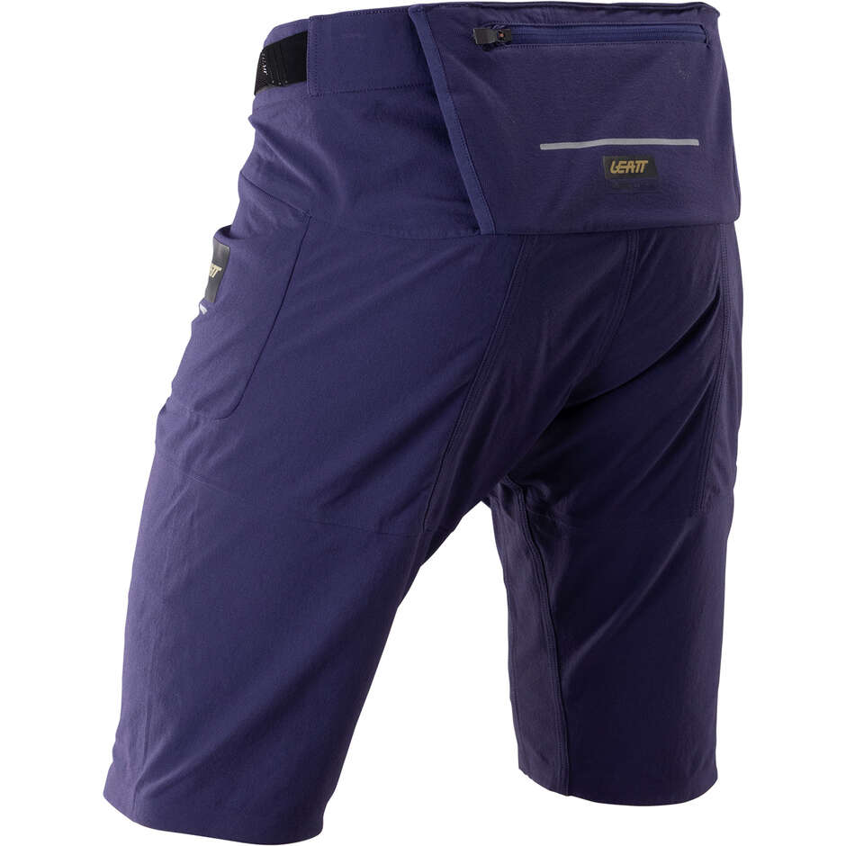 Short cargo Leatt Mtb Trail 6.0 bleu