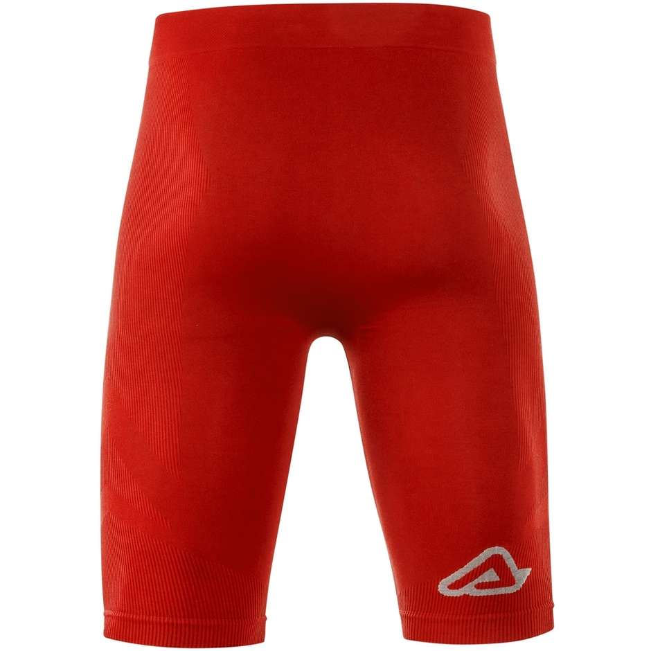 Short de sous-vêtements de moto technique Acerbis EVO rouge