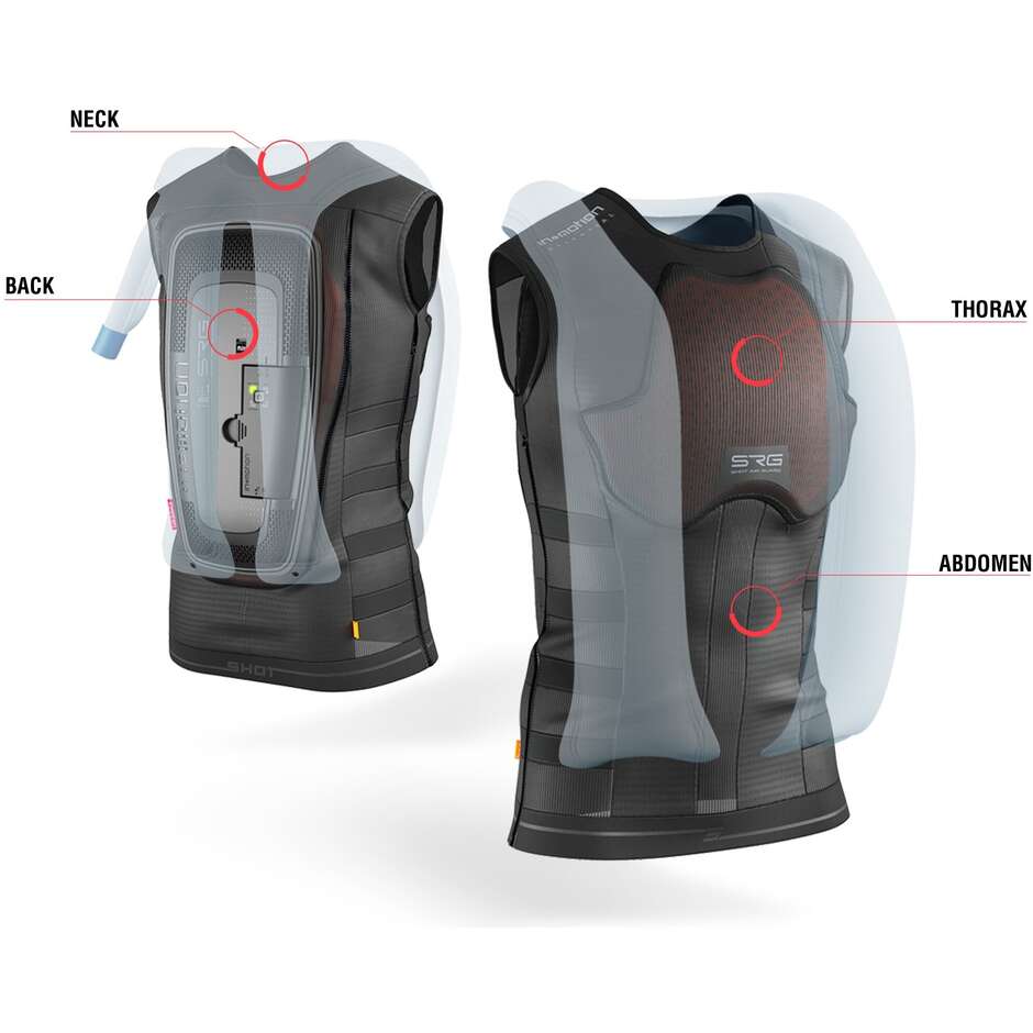 SHOT AIR GUARD SRG-1 L2 Moto Cross Enduro Airbagweste
