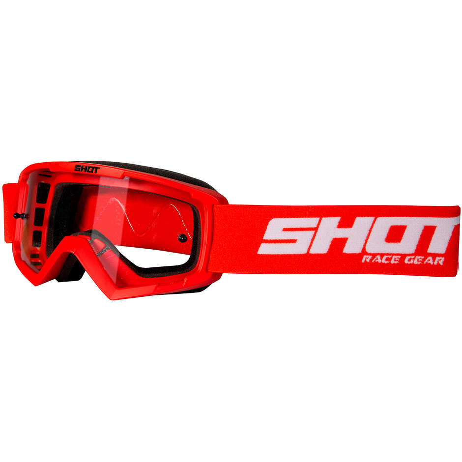 Shot Cross Enduro Kid Motorcycle Glasses Rocket Red