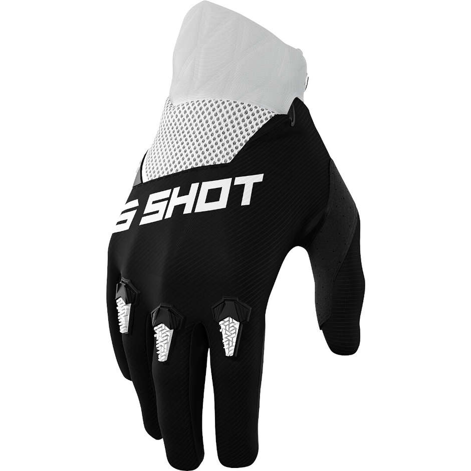 Shot DEVO Cross Enduro Motorcycle Gloves Black