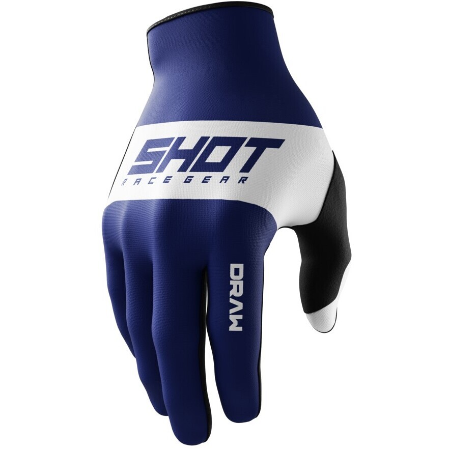 Shot DRAW SKY Blue Cross Enduro Motorradhandschuhe