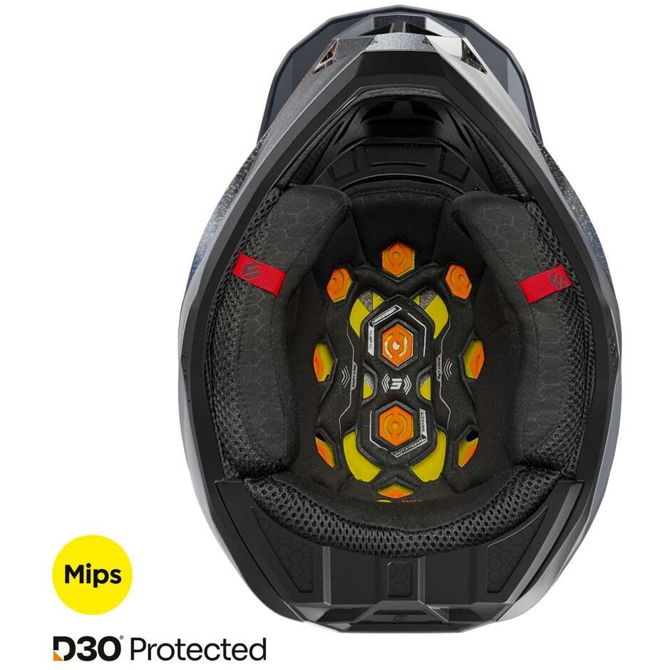 Shot LITE ULTRA Cross Enduro Motorradhelm Perlgrau