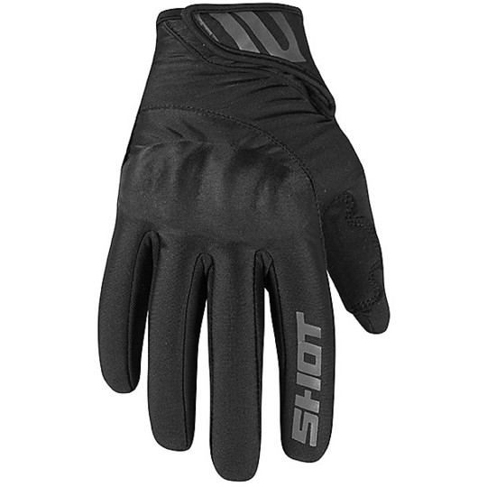 Shot TRAINER Certified Fabric Motorcycle Gloves Black