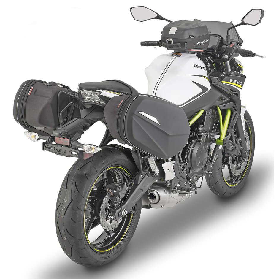 Side frames for Easylock or soft bags Givi TE4117 For KAWASAKI Z 650 (17 - 24)