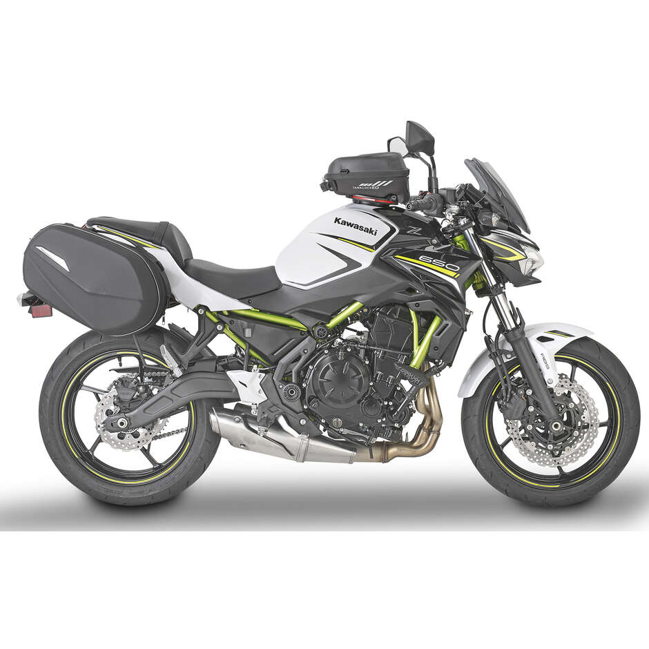 Side frames for Easylock or soft bags Givi TE4117 For KAWASAKI Z 650 (17 - 24)