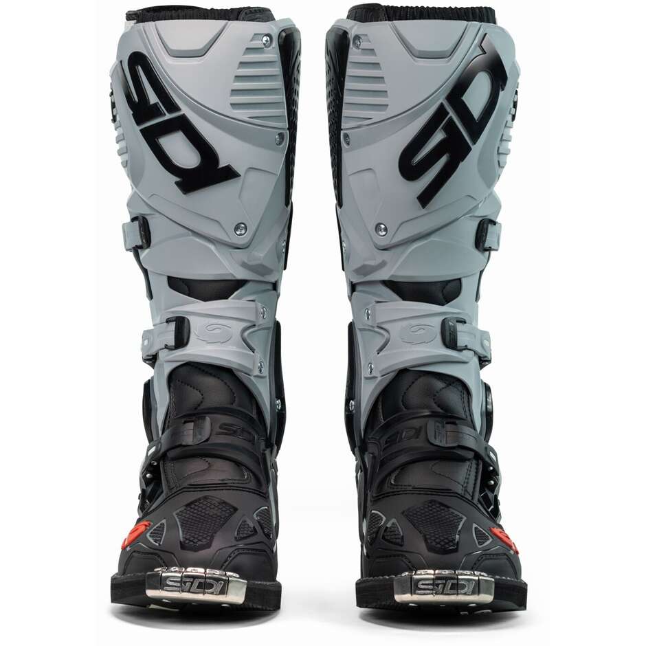 Sidi Crossfire 3 Cross Enduro Motorradstiefel Schwarze Esche