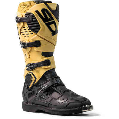 Motorcycle Road racing boots Sidi St Black-Yellow Fluo For