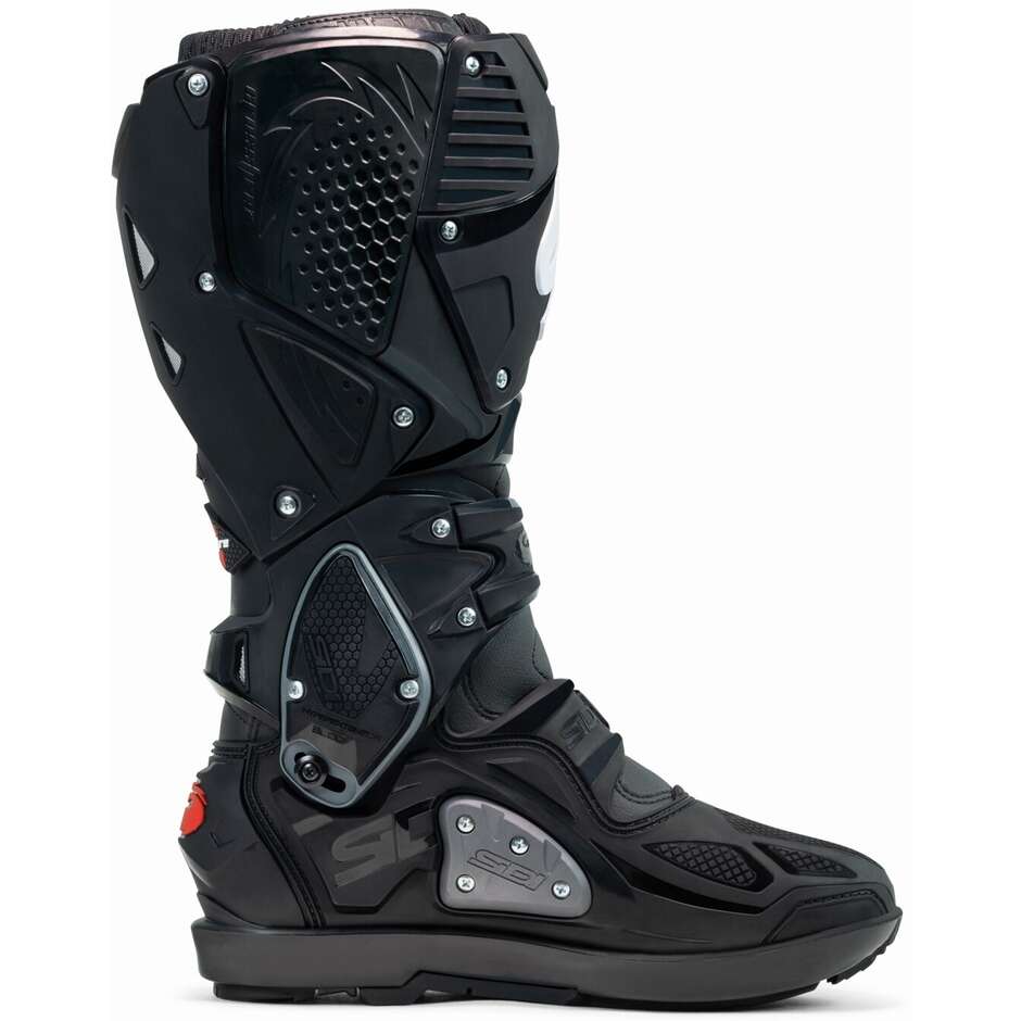 Sidi CROSSFIRE 3 SRS Cross Enduro Motorcycle Boots Black Black