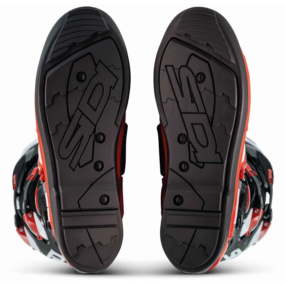 Sidi CROSSFIRE 3 SRS Cross Enduro Motorcycle Boots Red Black