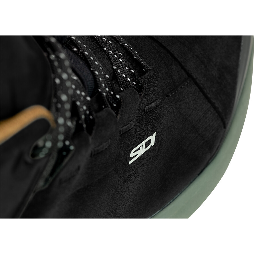 Sidi NUCLEUS SUEDE WP Motorradschuhe Schwarz Ivy