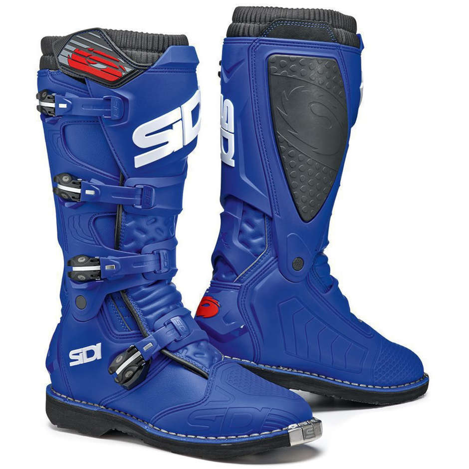 Sidi X POWER Blue Blue Cross Enduro Motorcycle Boots