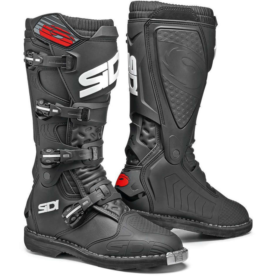 Sidi X POWER Cross Enduro Motorcycle Boots Black Black