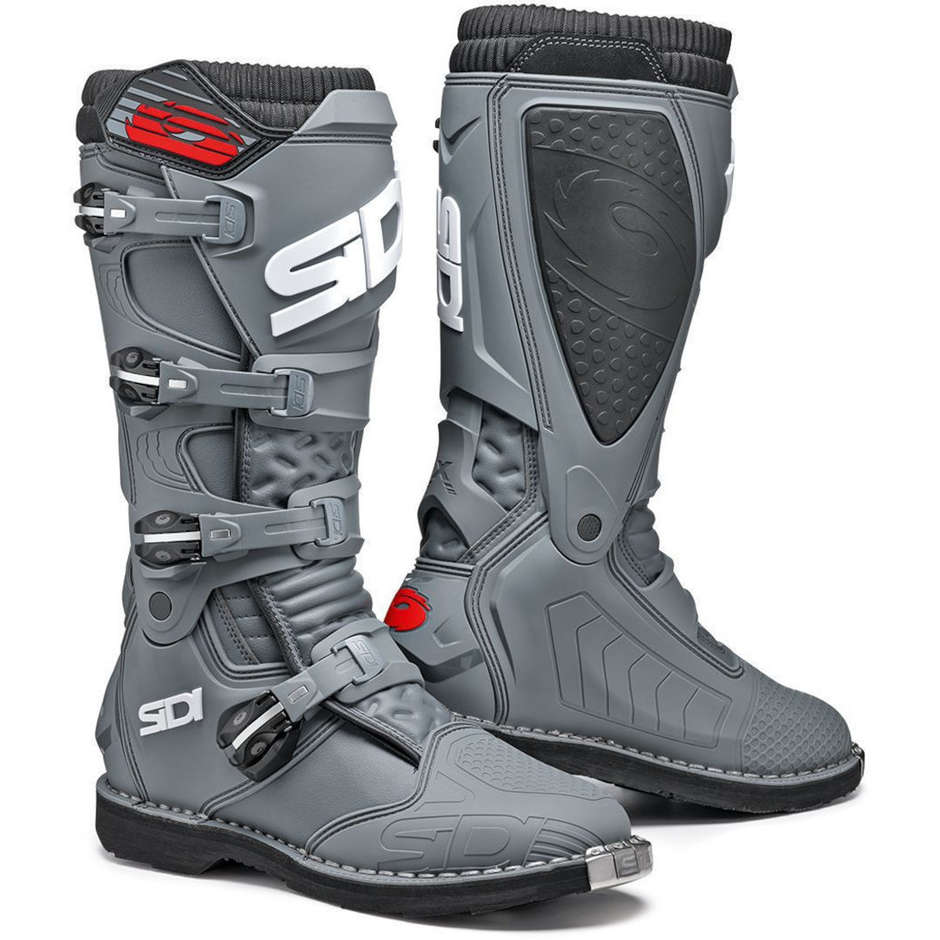 Sidi X POWER Gray Gray Cross Enduro Motorcycle Boots