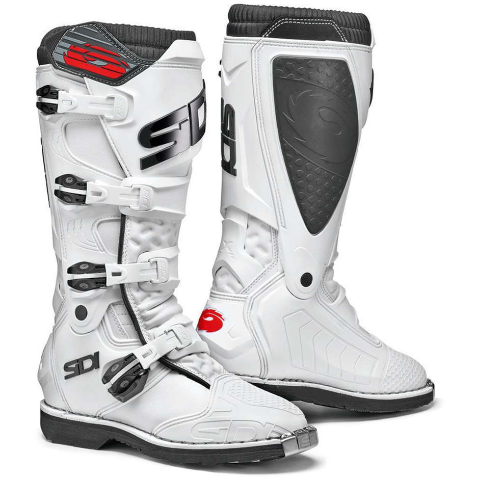 Sidi X POWER LEI Cross Enduro Motorcycle Boots White White