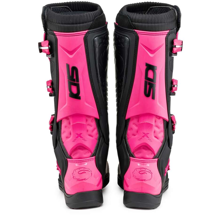 Sidi X POWER SC LEI Women's Off-Road Motorcycle Boots Black Pink