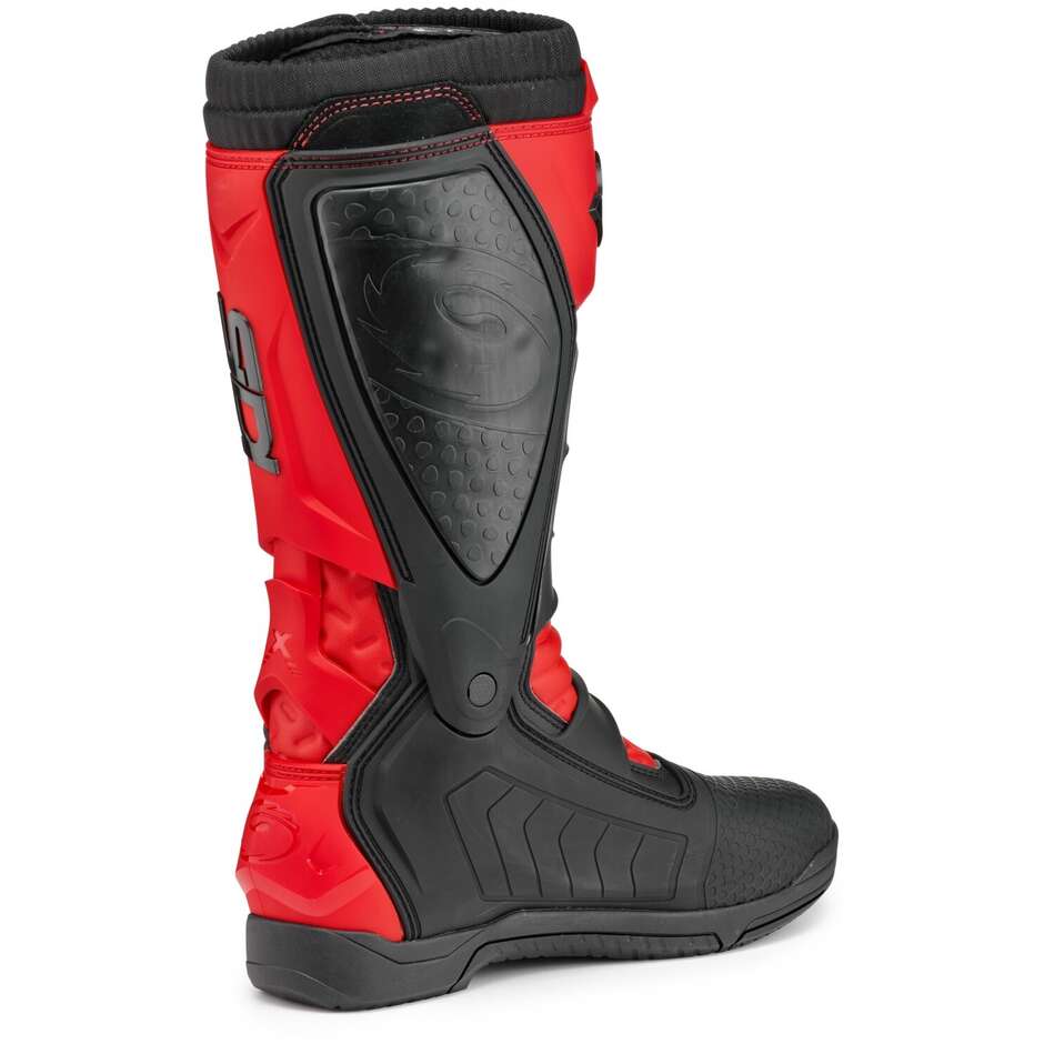 Sidi X POWER SC Off-Road Motorcycle Boots Black Red