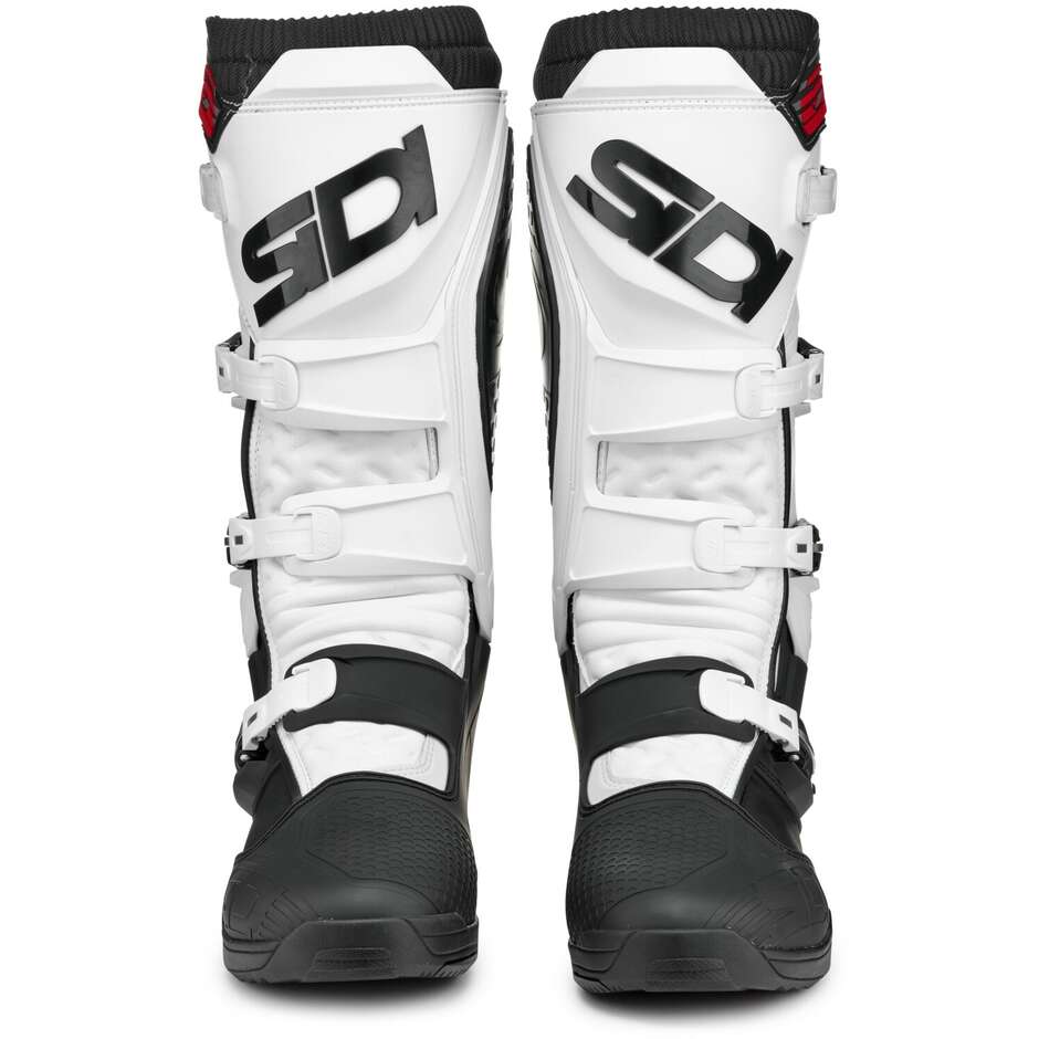 Sidi X POWER SC Off-Road Motorcycle Boots Black White