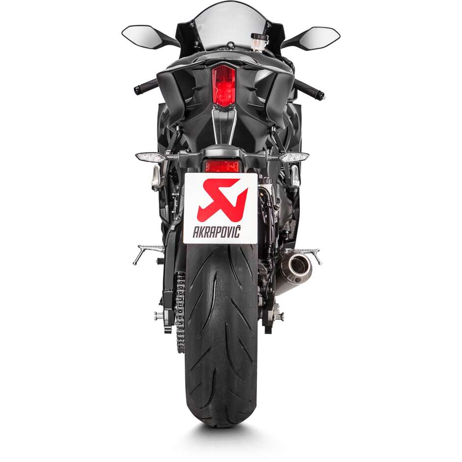 Silencieux Akrapovic Slip-On S-Y6SO10-AHBT spécifique pour YAMAHA YZF-R6 (06-25)