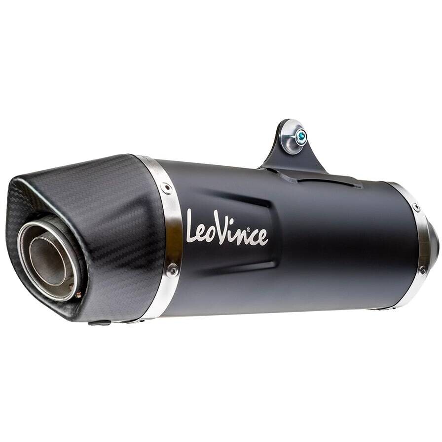 Silencieux d'échappement Leovince 14006 BLACK spécifique pour TRIUMPH Tiger 800 XC/XCA/XCX/XR/XRX (11-16)
