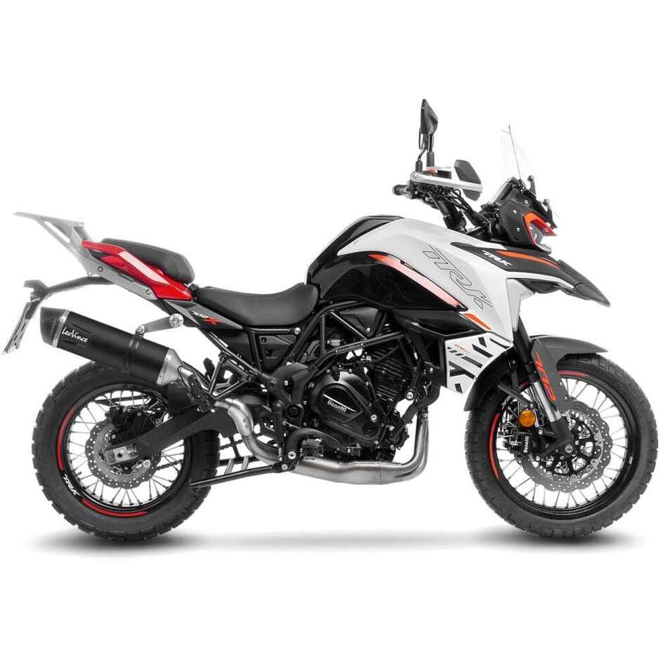 Silencieux d'échappement Leovince 14446EBU LV ONE EVO BLACK EDITION, spécifique pour Benelli TRK702/X (23-24)