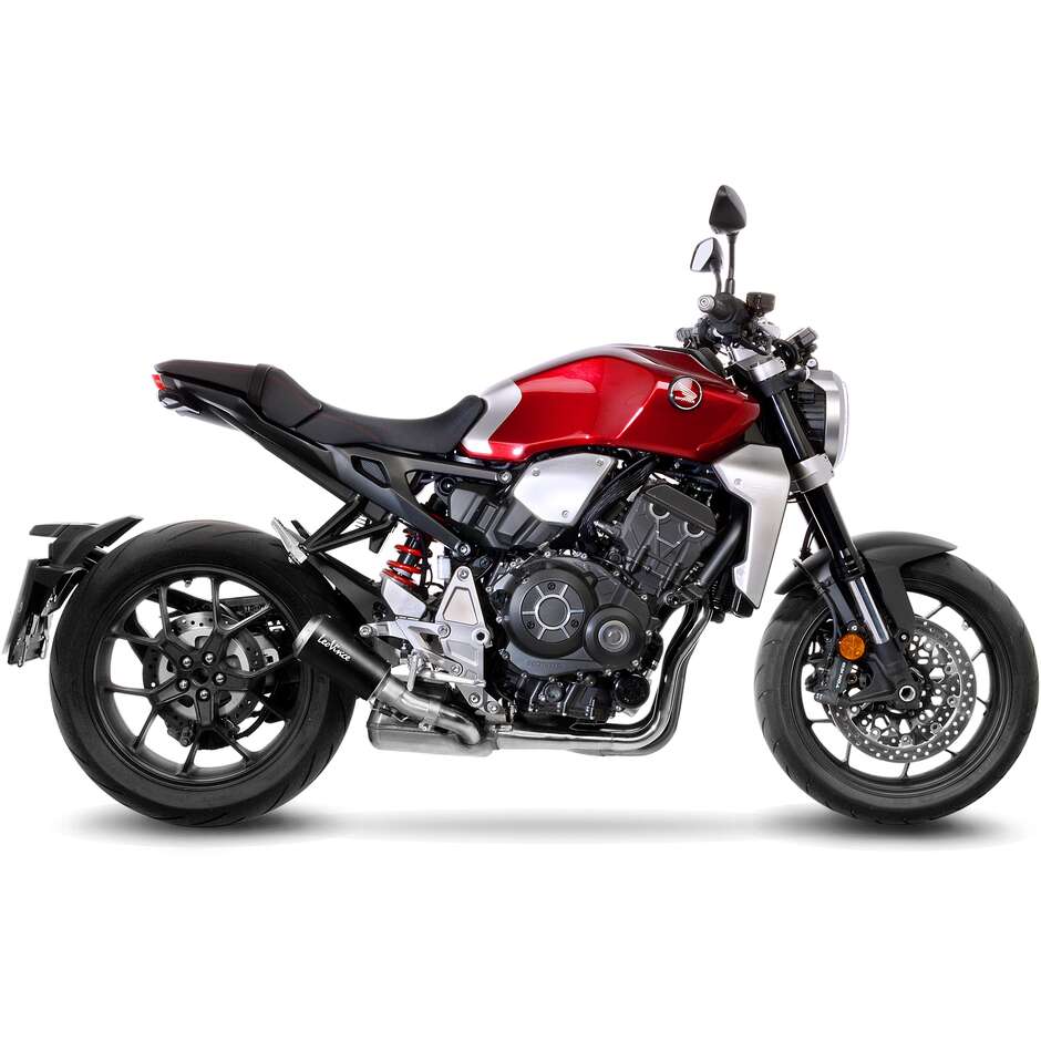Silencieux d'échappement Leovince 15222B LV-10 BLACK EDITION, spécifique pour Honda CB1000R Neo Sports Café (18-24)