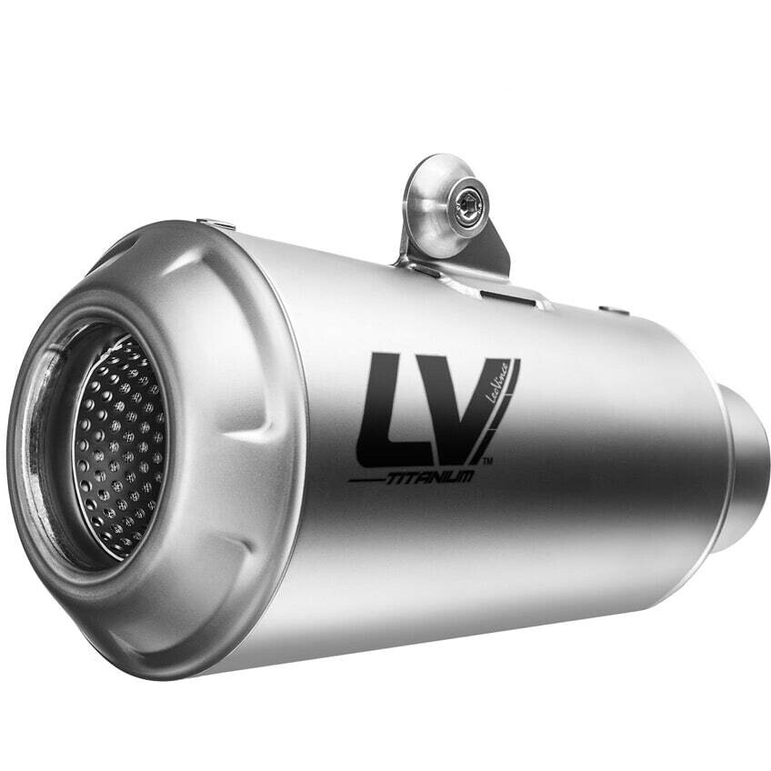 Silencieux d'échappement Leovince 15239T LV-10 TITANIUM, spécifique pour Kawasaki Z900 (20-24)