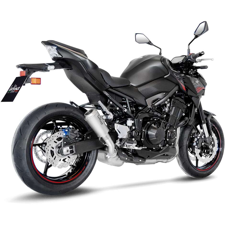 Silencieux d'échappement Leovince 15239T LV-10 TITANIUM, spécifique pour Kawasaki Z900 (20-24)