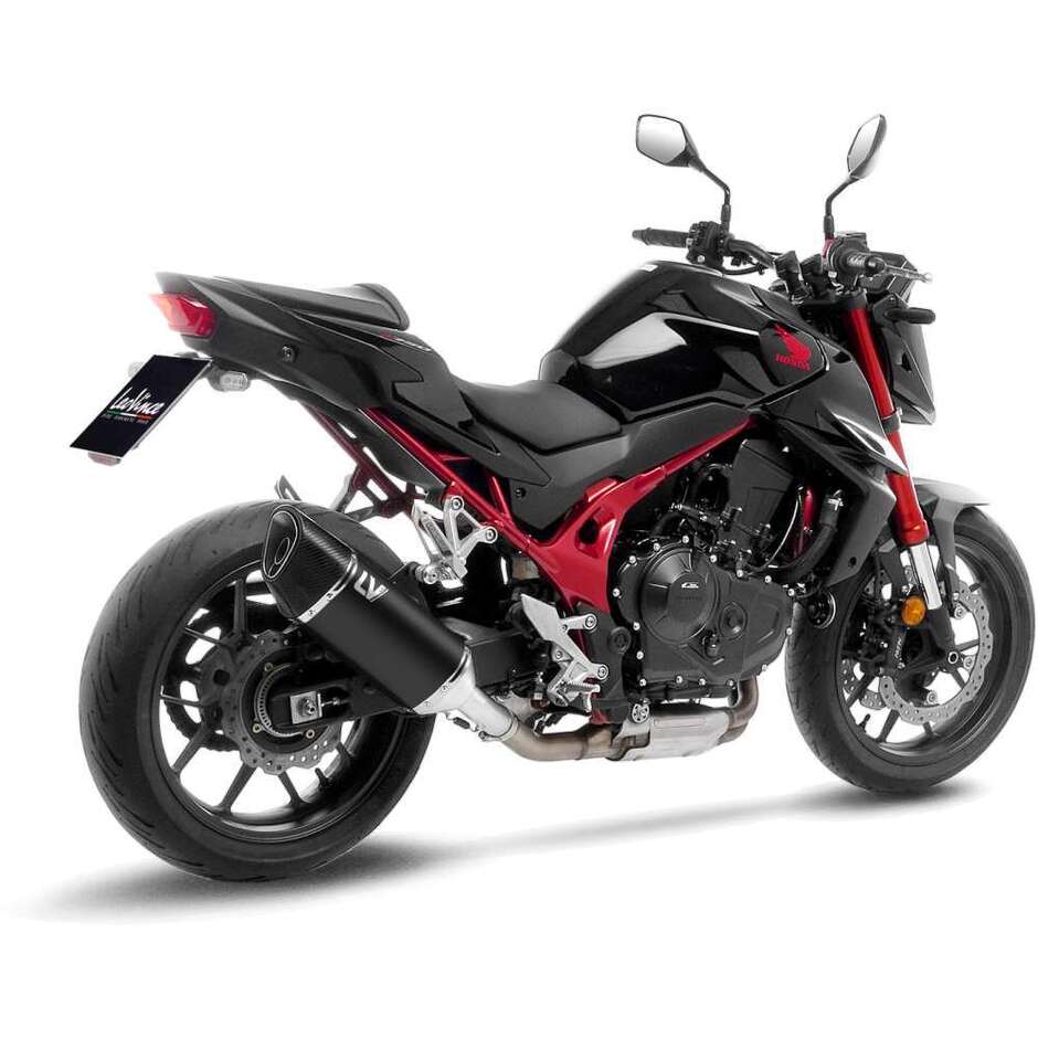 Silencieux d'échappement Leovince 15600B LV-14R BLACK EDITION, spécifique pour Honda CB750 Hornet (23-24)