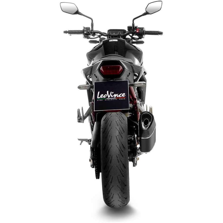 Silencieux d'échappement Leovince 15600B LV-14R BLACK EDITION, spécifique pour Honda CB750 Hornet (23-24)