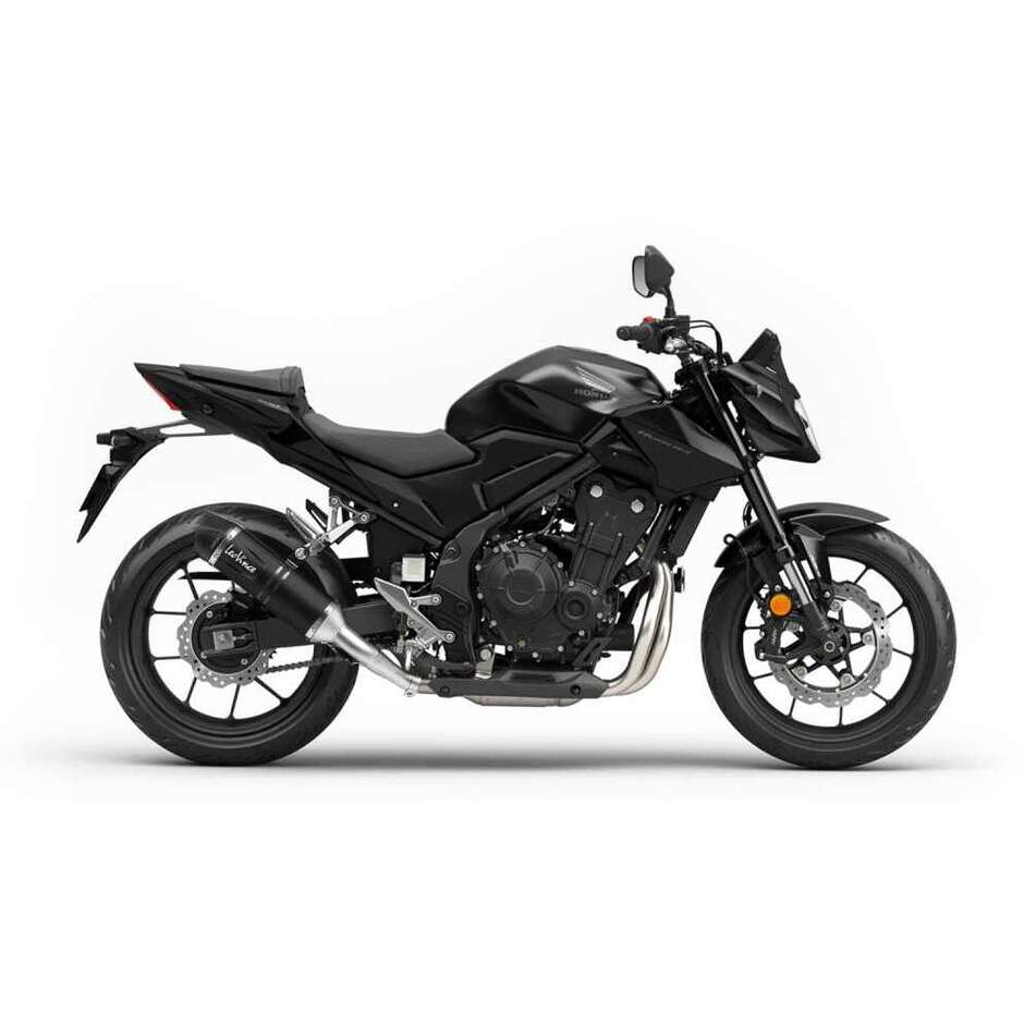 Silencieux d'échappement Slip-On Leovince 14314EB LV ONE EVO BLACK EDITION spécifique pour HONDA NX500 - CB500 Hornet (24-25)