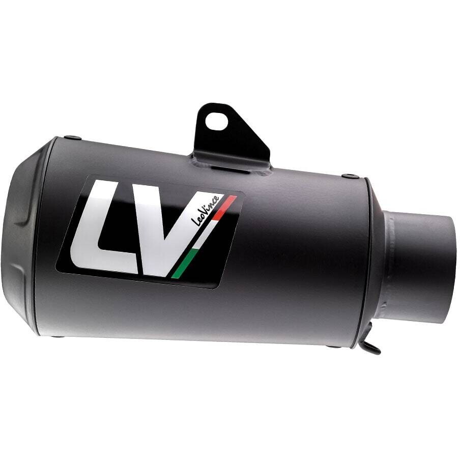 Silencieux d'échappement Slip-On Leovince 15239FB LV-10 FULL BLACK spécifique pour KAWASAKI Z900 (20-24)