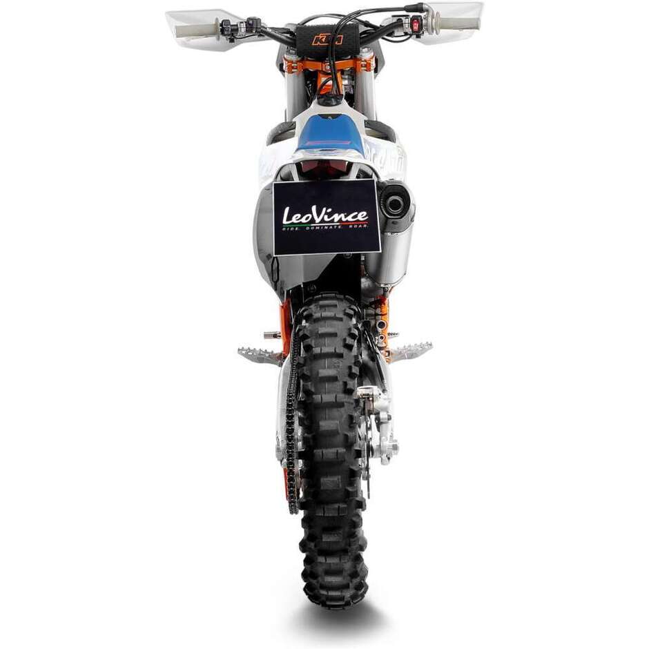 Silencieux Leovince 14447X X3 EVO Slip-On, spécifique aux modèles HUSQVARNA KTM GAS GAS (description)