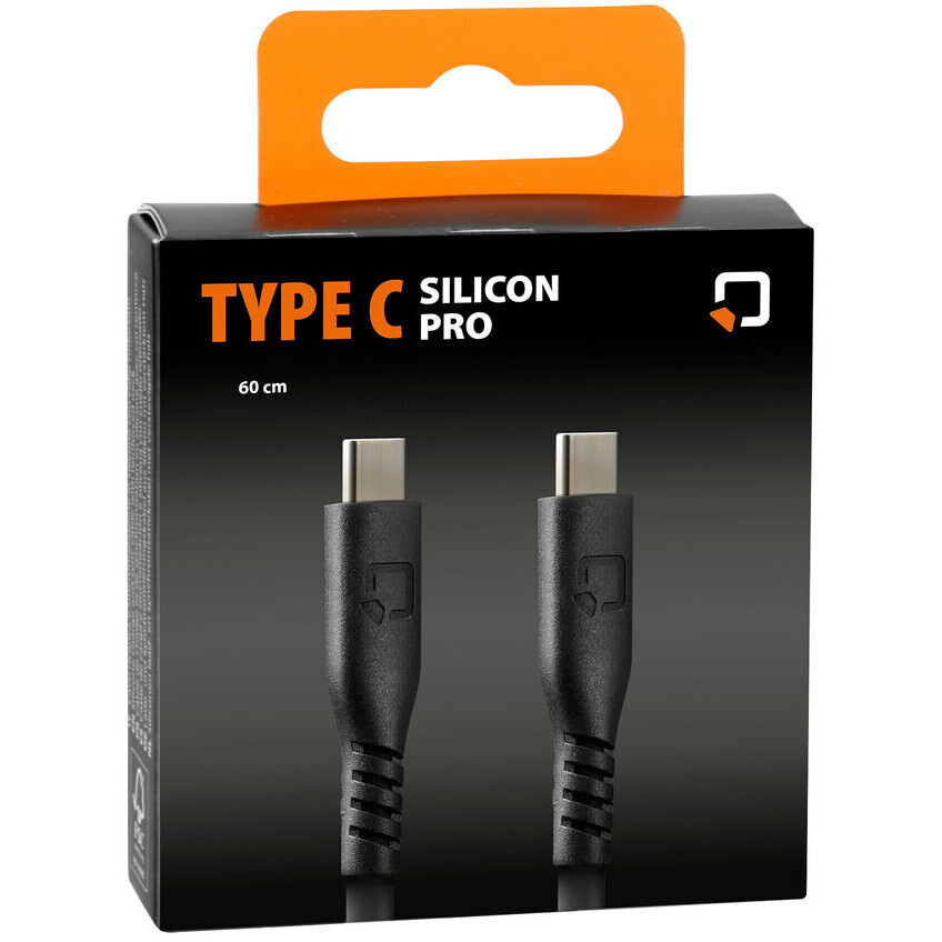 Silicone Cable Usb Pro Type C > Usb Type C - 60 cm
