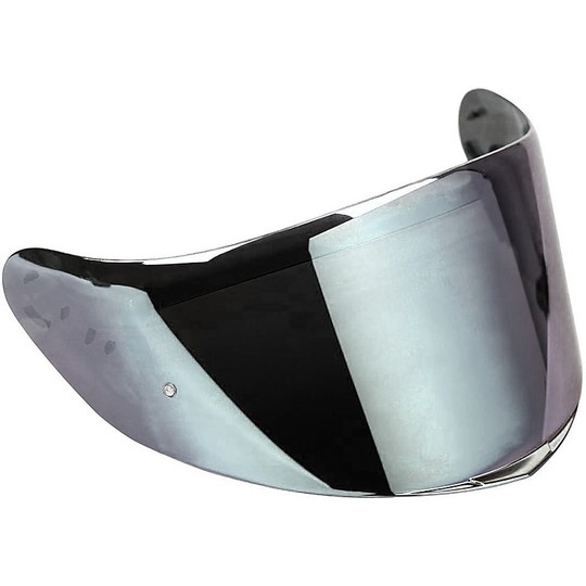 Silver Mirror Visor Prepared for Pinlock AG Vemar for HURRICANE Helmet