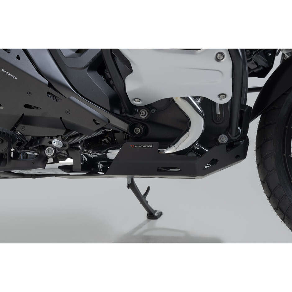 Silver Motorcycle Sump Guard Sw-Motech MSS.07.975.10001/S For / RT