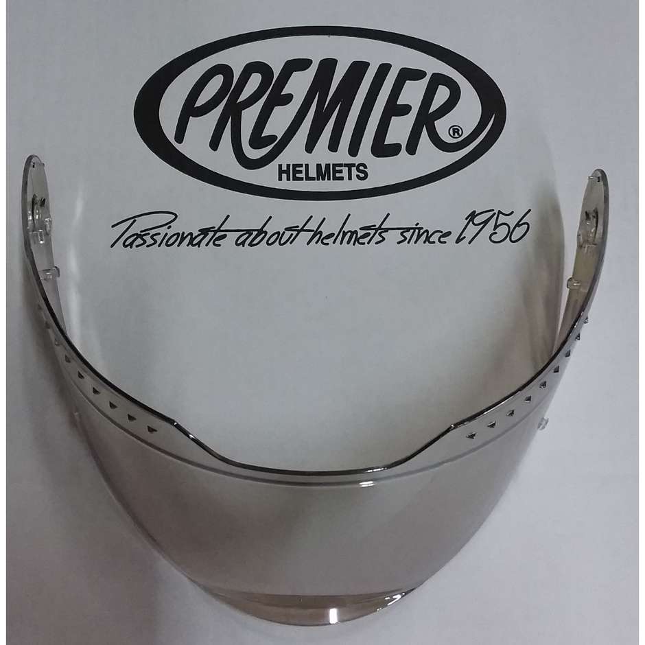 Silver Premier visor for DELTA helmet Prepared for Pinlock